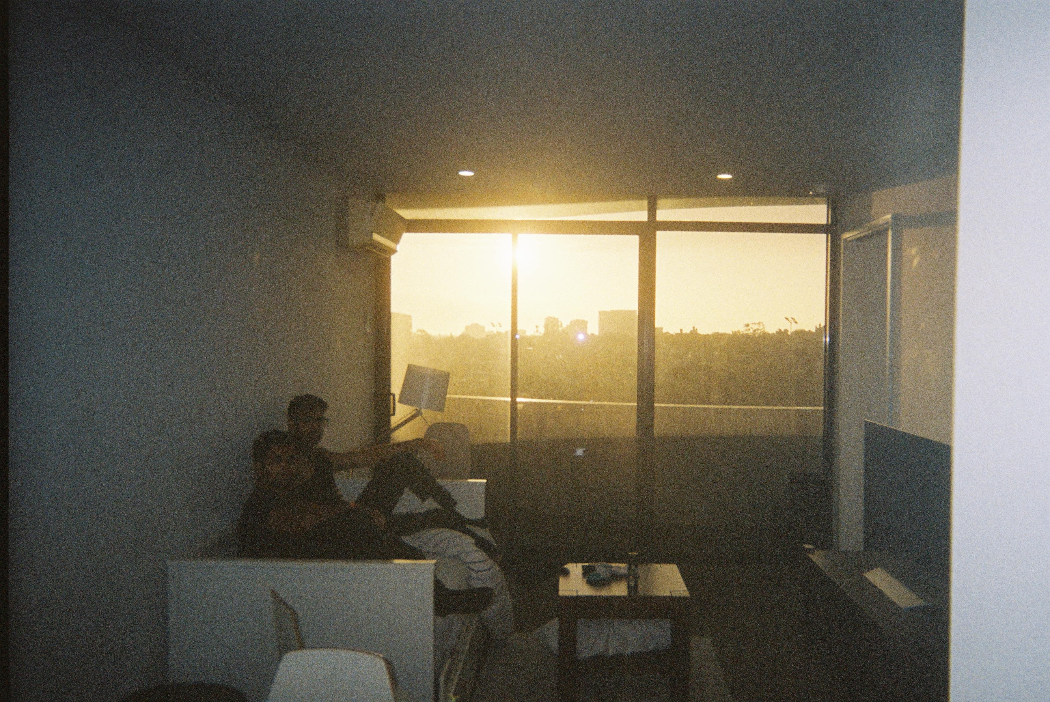 Apartment sunset